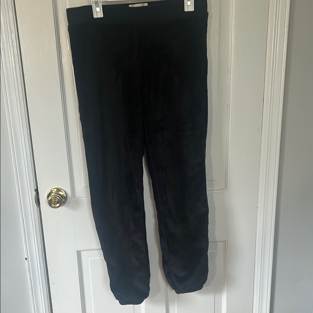Womens Ugg Black Velourpants